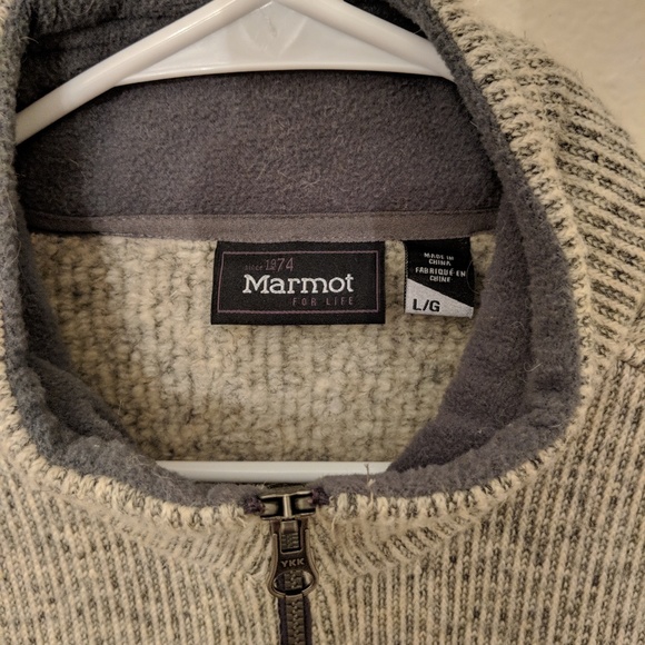 Men's Marmot Zip-Up Jacket - Picture 6 of 7